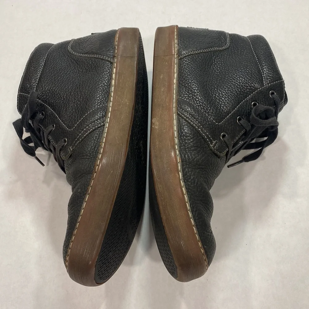UGG ALIN S/N 1005040 LEATHER HIGH TOP SHOES‎ black